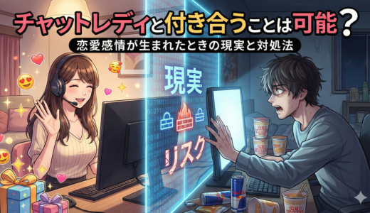 チャットレディと付き合うことは可能?恋愛感情が生まれたときの現実と対処法